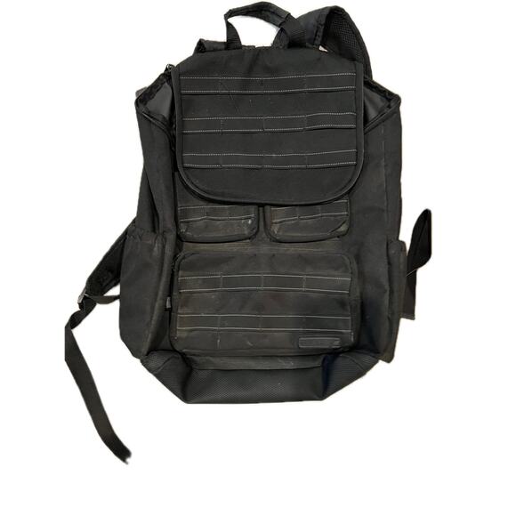 EastSport Top Loading Black Backpack - Picture 1 of 4